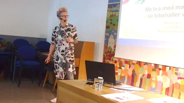 Malin Sand från Folkhälsocentrum vid Region Norrbotten.