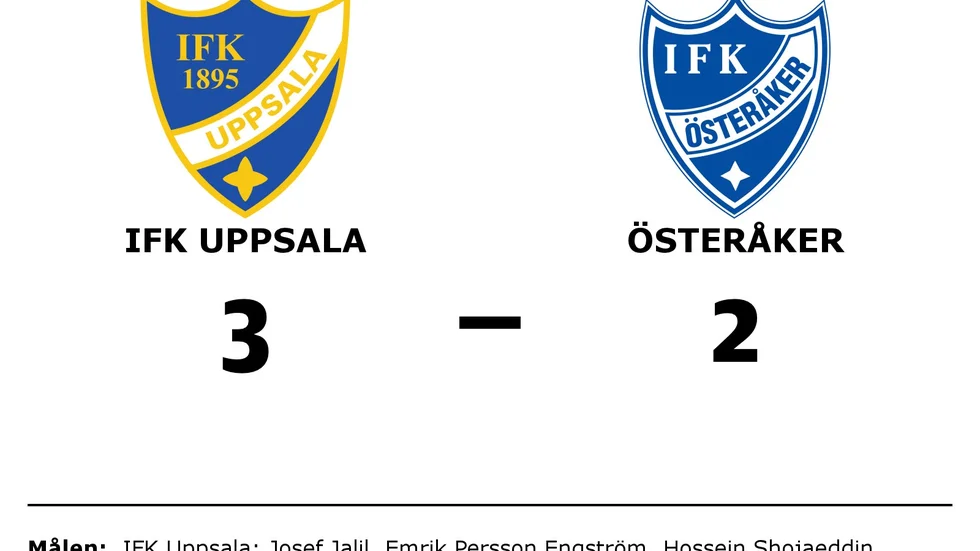 IFK Uppsala vann mot IFK Österåker FK