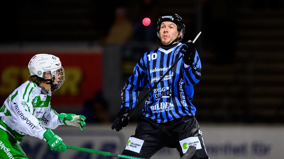 Ted Bergström (t h) och hans Sirius inleder säsongen med hemmamatch mot Motala.