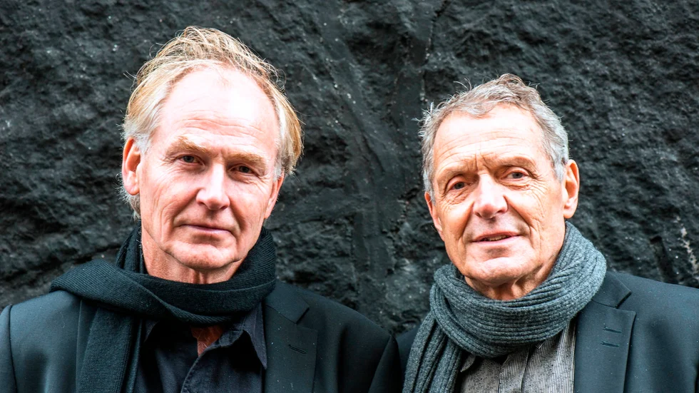 Adolphson och Falk skriver musik om Förintelsen. Pressbild.