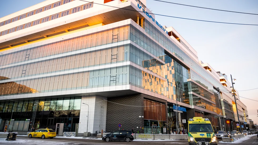 Karolinska universitetssjukhuset i Solna rankas som världens åttonde bästa sjukhus. Arkivbild.