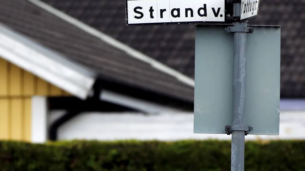 Strandvägen.
