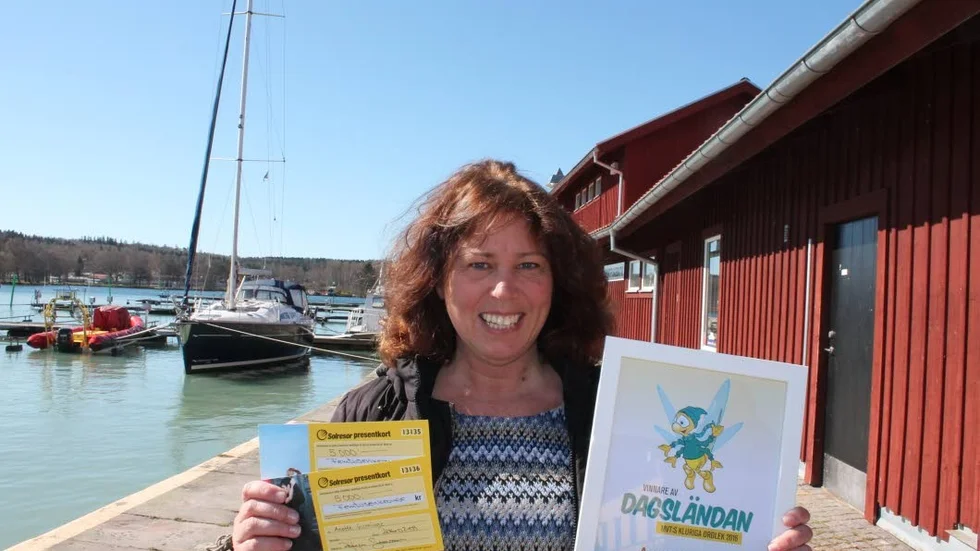 Annette Gunninge vann MVT:s ordlekstävling "Dagsländan". Förstapriset bestod av en resecheck på 10 000 kronor och ett diplom.