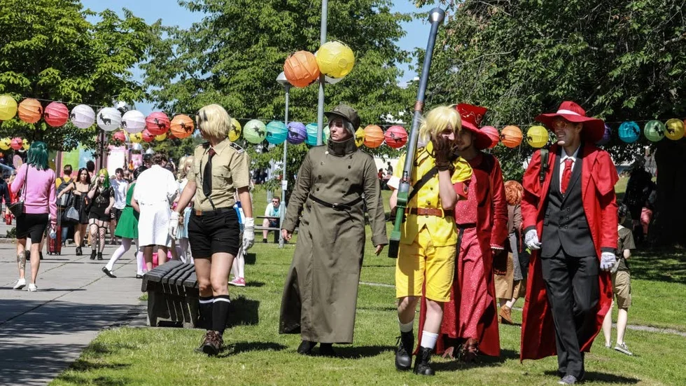 Hela 12 000 deltagare kom till Närcon, de allra flesta iklädda någon typ av cosplay-dräkt.