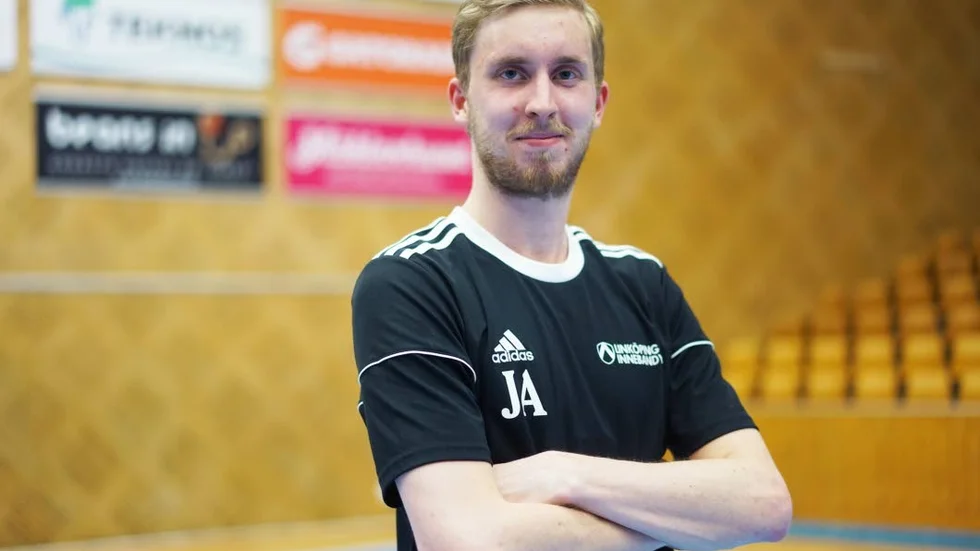 Simon Palmén har gjort 3+12 poäng och toppar interna poängligan i Linköping IBK i SSL hittills.