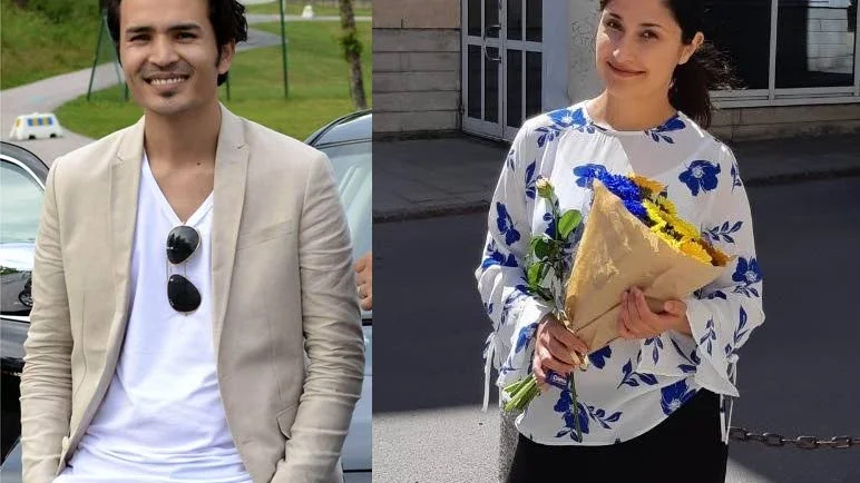 Navid Ahmadi och Nadjwa Bahaduri är två av totalt 13 ungdomar som har tilldelats stipendier från Ansgariusstiftelsen.