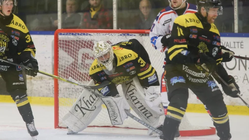 Jonathan Stålberg gjorde en väldigt fin match i VH-kassen.
