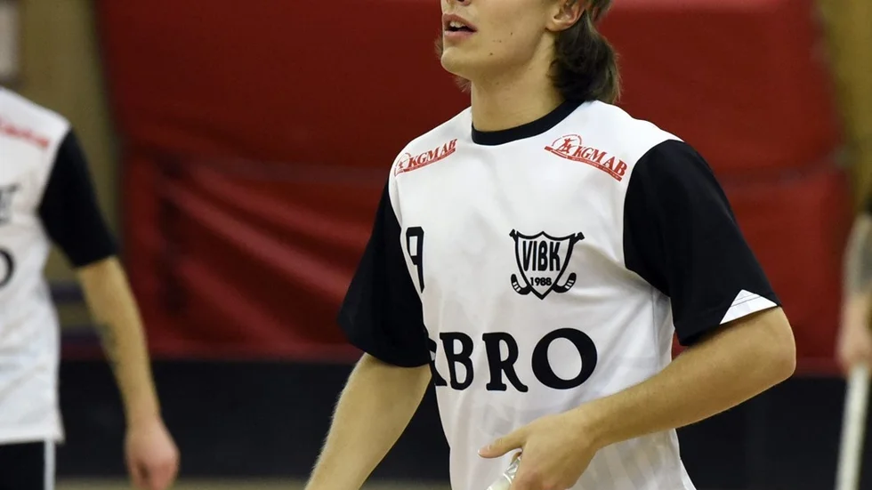 Jonatan Green gjorde tio mål och sju assist för VIBK B mot Hultsfred.