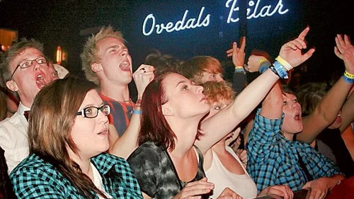Många musikälskande gästade Hultsfred och helgens Rookifestival där många band och artister uppträdde.