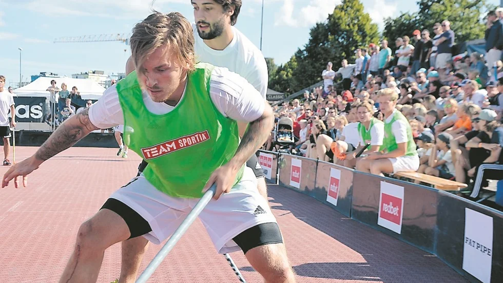I SFO-finalen i fjol var Team Adidas starkare än Market Beaters och vann med 6-3. Foto: Micael Rundberg