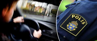 53-åring körde rattfull utan körkort