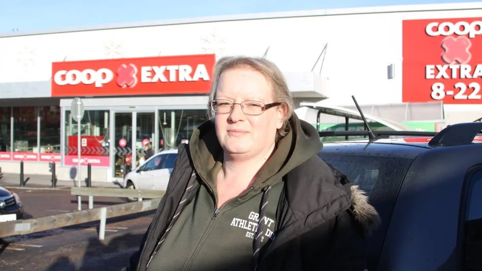 Ingen katastrof. Monica Svensson kommer fortsätta att handla i butiken när Coop Extra blir Willys.
