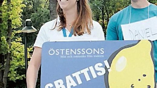 Emma Carlsson vann mat.