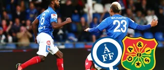 Så var matchen minut för minut