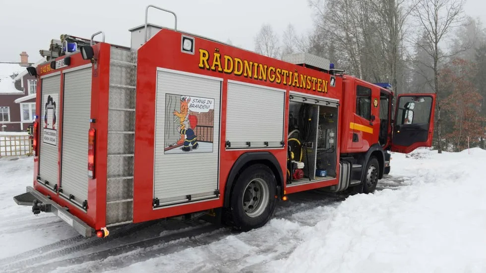 Räddningstjänsten larmades på måndagseftermiddagen till Kättestorp.