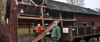 Allt surare men humöret på topp