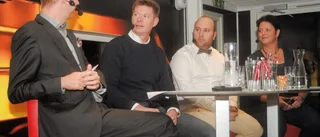 Trio gästade Talkshow