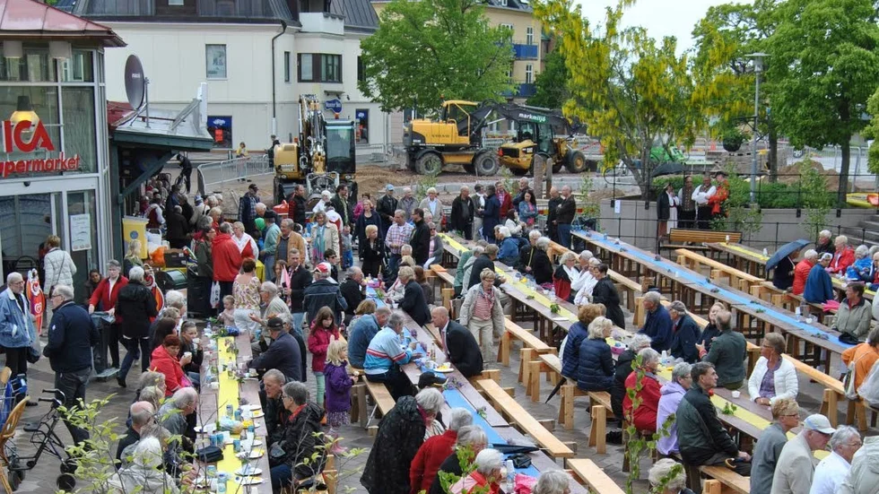 Massor med folk 2015, trots halvkyligt väder.