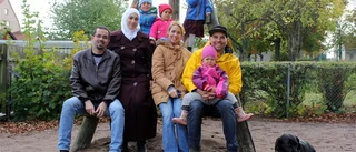 Familjerna Olson och Alshekh-Zahraa lär av varandra