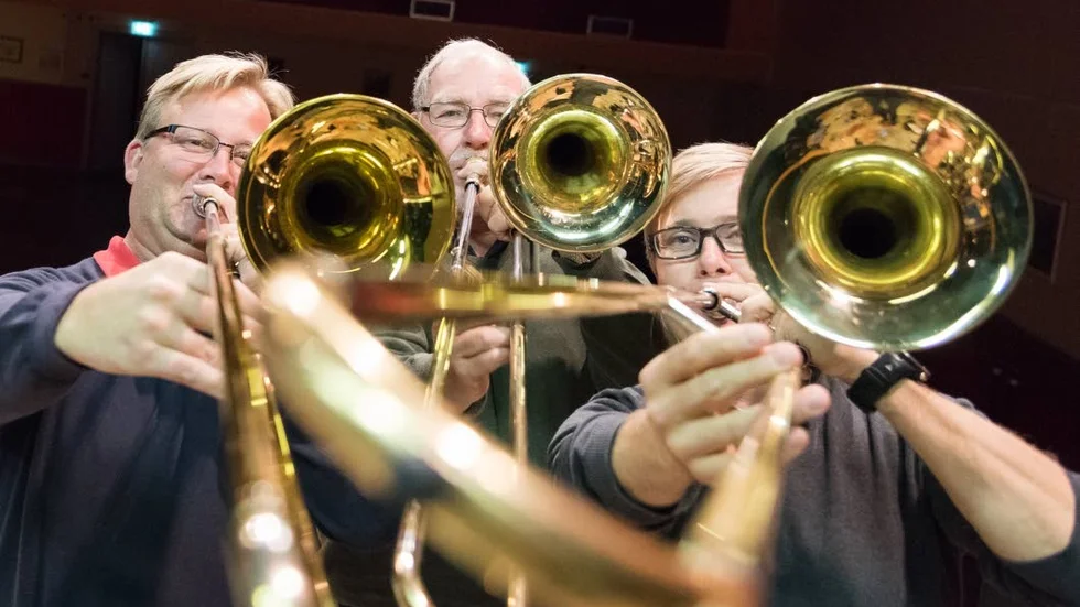 Gunnebo musikkår rekryterar unga genom samrabete med Kulturskolan.