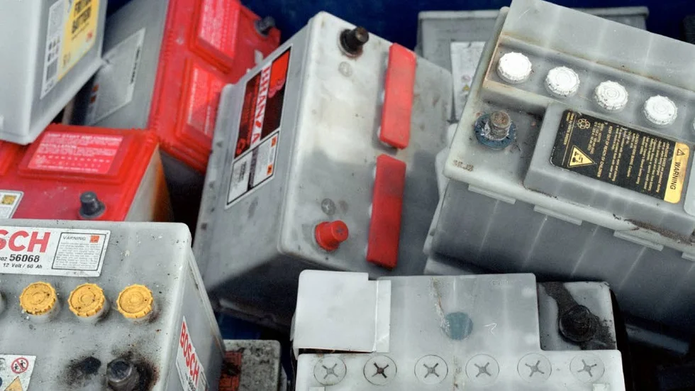 Bilbatterier.