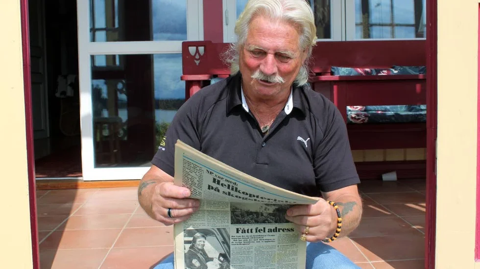 Rudi Ottosson var verksam som helikopterförare i flottan mellan 70- och 90-talet.