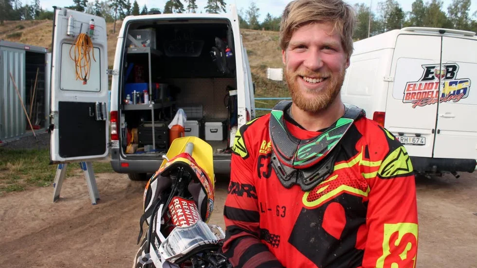 Fortsättning. Pontus Stadenberg har varit småskadad och bara kört en tävling i år. Men ska trappa upp.