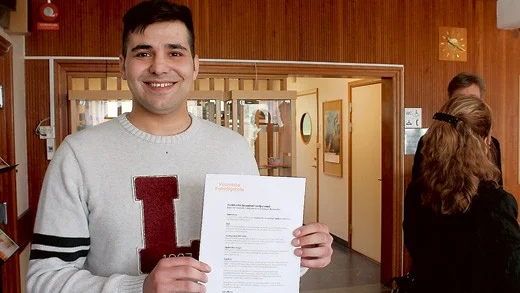 Hassan Mahmoud är från Syrien. Där arbetade han som apotekare.