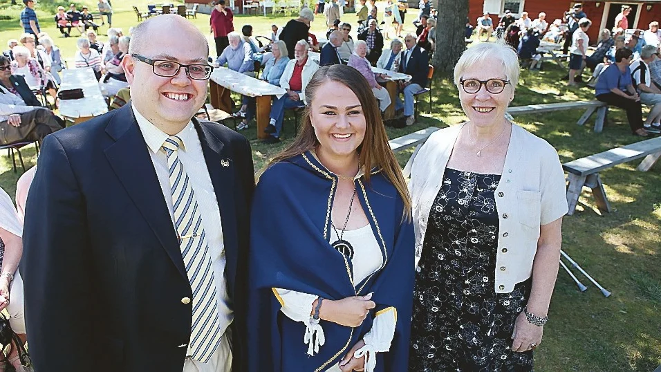 Från vänster Tomas Erazim, Alicia Tält, Ingbritt Martinsson. Foto: Roelof Stroetinga