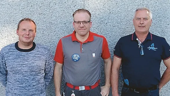 Joakim Blomberg, Thommie Sundberg och Arne Martinsson. Där har du trion som kommer leda IBK Svalas innebandyherrar.