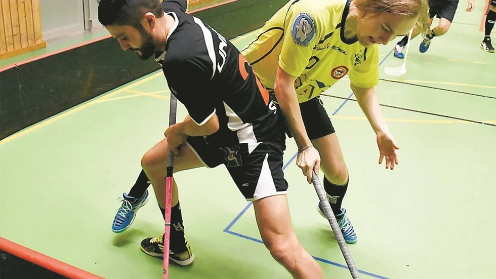 Härlig slitvarg. Joakim Krook har varit mycket nyttig för WIBK sedan han gjorde comeback inför den här säsongen. Foto: Mikael Kindman