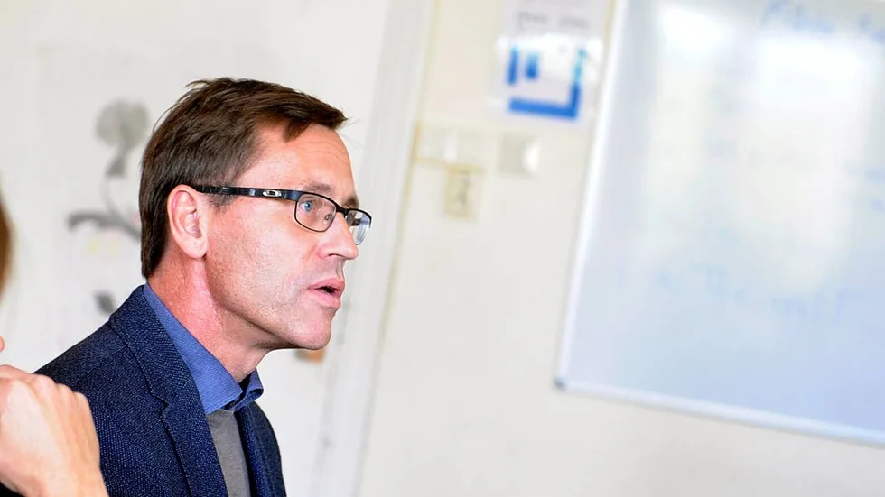 Chef. Magnus Bengtsson är bland annat grundskolechef. Han säger att situationen är långt mycket bättre i dag, än förra läsåret.