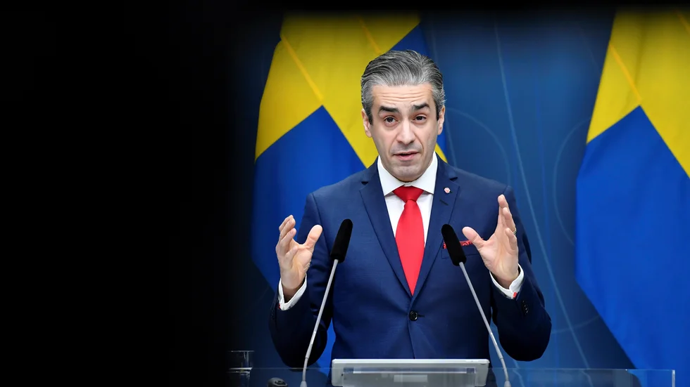 Energiminister Khashayar Farmanbar (S). Arkivbild.