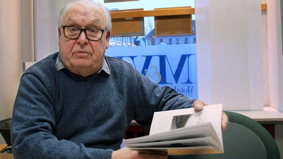 Ny bok. Björn Petersson har skrivit Föreningen Gamla Vadstena 62:a bok som samtidigt är den första han själv skrivit.