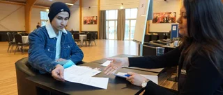 De höll audition för sommarjobb