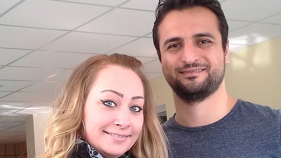 Målmedvetna. Malin Hultman och Mohammad Kafashi seglar i medvind.