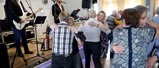 Här dansade de till levande orkester
