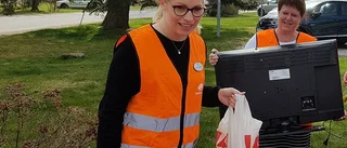 Skogsbranden i Tjällmo svårsläckt