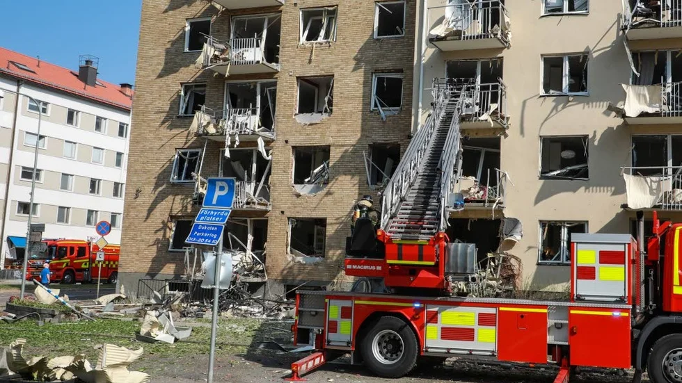 Den 7 juni inträffade en kraftig explosion på Ådalagatan i Linköping.