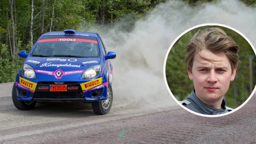 Albin Nordh, Ydre MK, tillhör tillsammans med kartläsaren John Stigh de snabbaste i SM-klassen otrimmat tvåhjulsdrivet.