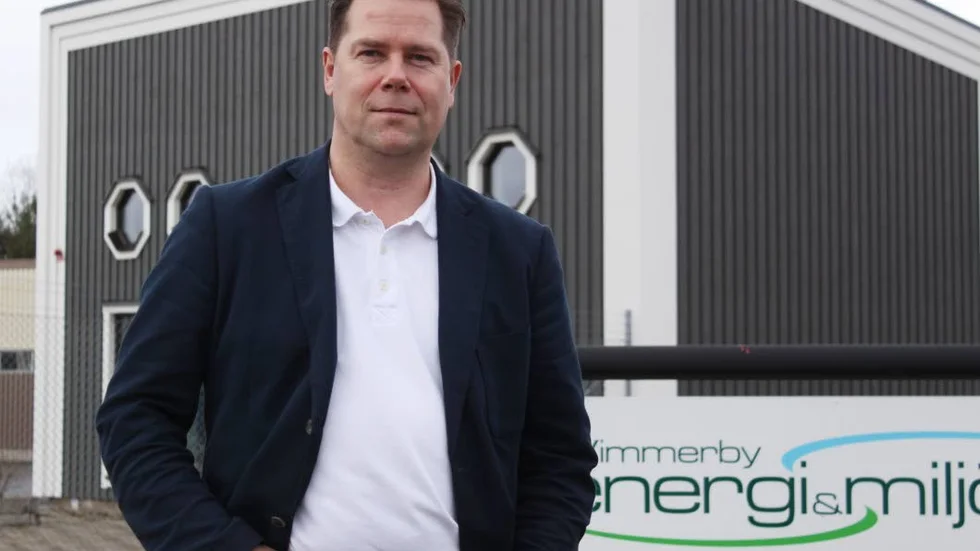 Torbjörn Swahn är vd för Vimmerby Energi- och miljö AB. Han är nöjd med 2018. Särskilt över att kundern ager bolaget mycket väl godkänt i en undersökning.