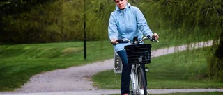 Katarinas pump tar hand om svetten