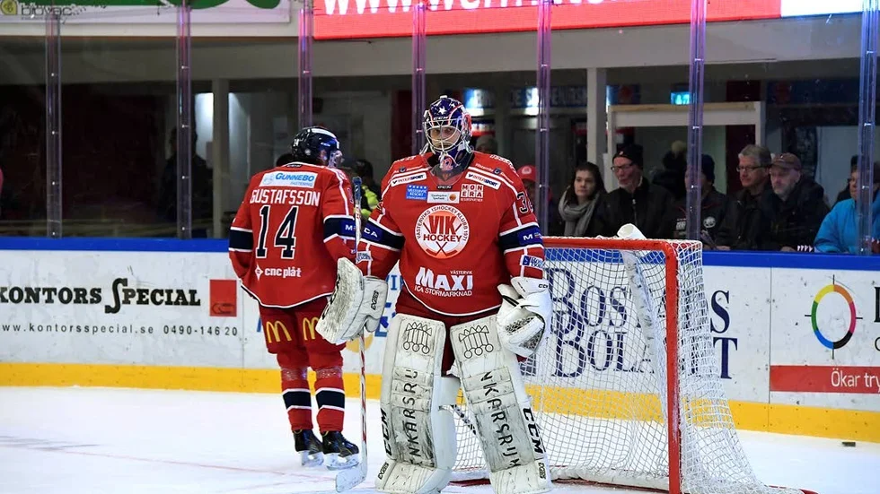 På grund av ljumskproblem kommer inte Jonas Fransson vakta VIK-målet mot Vita Hästen.