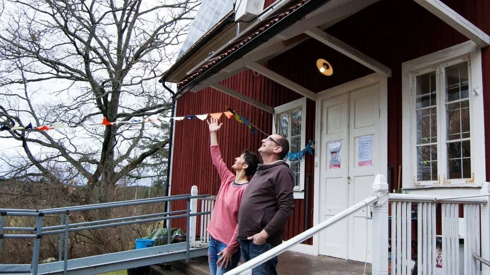 Lofta Caffè. Paret som drivet caféet siktar mot nya höjder.