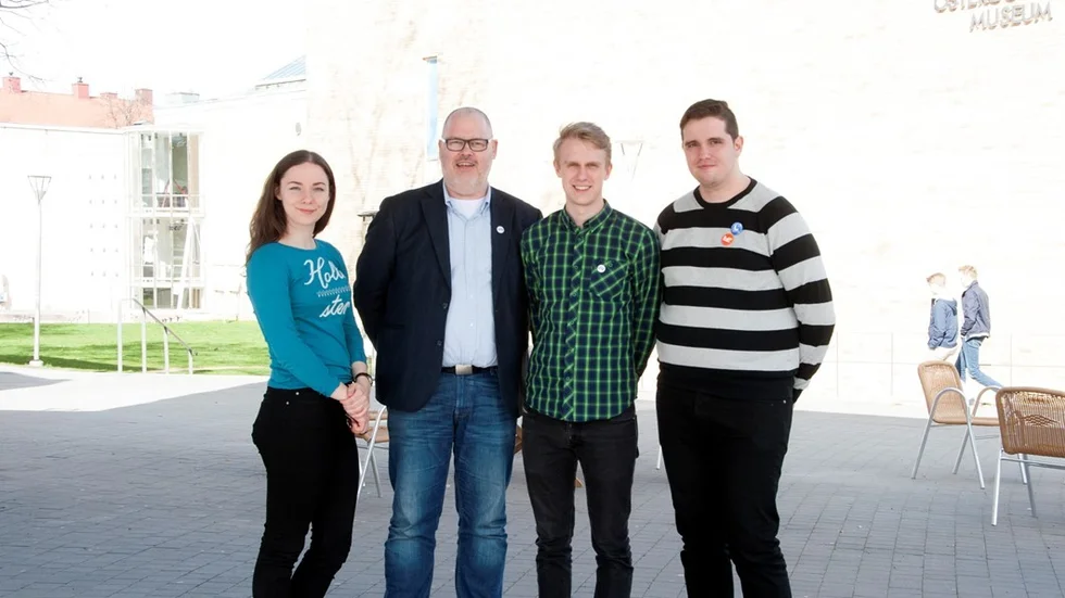 Malin Niemi, Mats Nordström, Christoffer Saanum och Ademir Žilić.