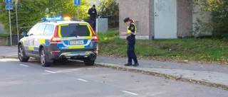 En fördes till sjukhus efter krock