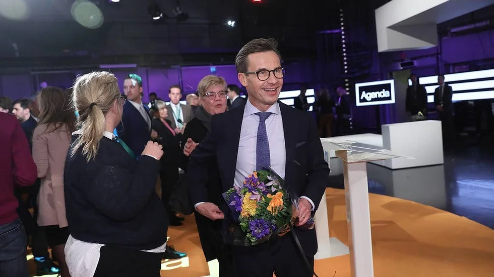 Succé. Ulf Kristerssons mogna debattstil gick hem i stugorna.
