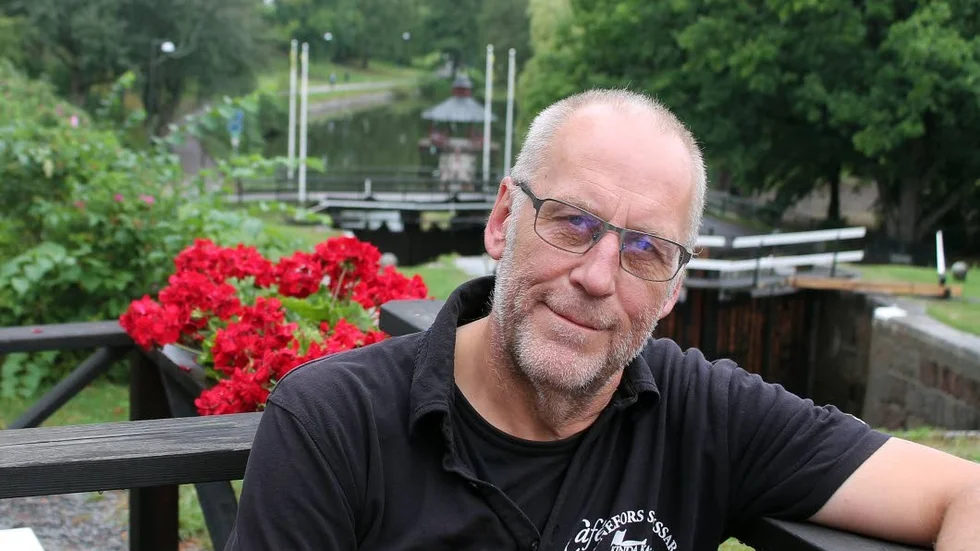 Lasse Lööw hoppas på en bra avslutning på säsongen för Café Tannefors Slussar.