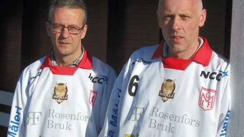 Målillas nya tränarpar. Tommy Skoog blir ny huvudtränare ihop med Thomas Nyman.