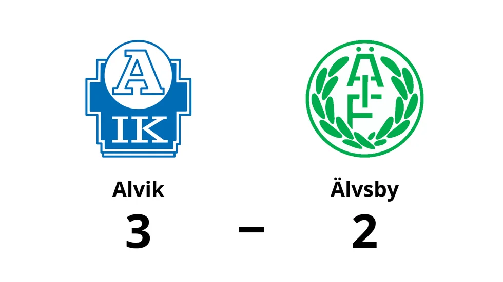 Alviks IK vann mot Älvsby IF